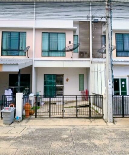 162ตร.ม.โลตัส บางกรวย-ไทรน้อย ให้เช่าทาวน์เฮ้าส์ 2 ชั้น 20ตร.วา.