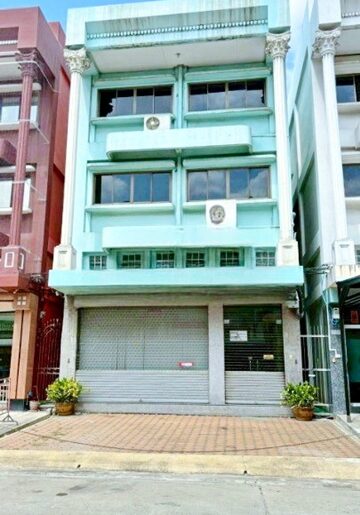 ให้เช่าอาคาร 3.5ชั้น 42ตร.ว เดอะมอลล์ บางแค 1.2กม. MRT หลักสอง