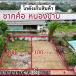 ขายที่ดินแปลงสวย ศรีราชา ชากค้อ ที่ดิน 2 แปลง แบ่งขายได้