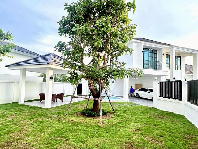 บ้านเดี่ยว เครื่องใช้ไฟฟ้าครบ ห้วยใหญ่ติดสุขุมวิทตรงข้ามอัยการ