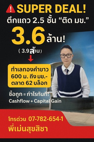 ขายอาคารพาณิชย์ ขอนแก่น