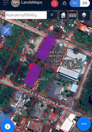 BL172 ขายที่ดิน ซอยศรีด่าน 3/3 ศรีนครินทร์ สมุทรปราการ