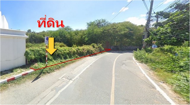 ขายที่ดินติดทะเล ติดถนนพัทยา- นาเกลือ ใกล้ปราสาทสัจธรรม