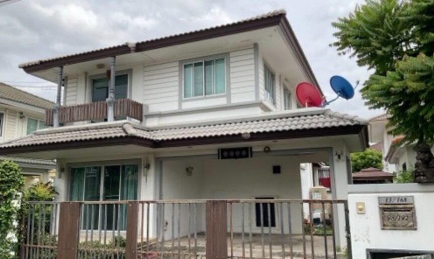 ขายบ้านเดี่ยว 2 ชั้น หมู่บ้าน พฤกลัดดา เขต บางขุนเทียน กรุงเทพ