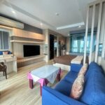 Condo for rent, Ladda Plus Studio, 6th floor, sea view, near Cent