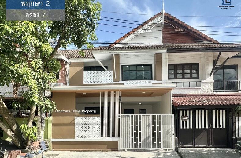 lN-067 ขายทาวน์เฮ้าส์ 2 ชั้น พฤกษา 2 คลอง7 ธัญบุรี