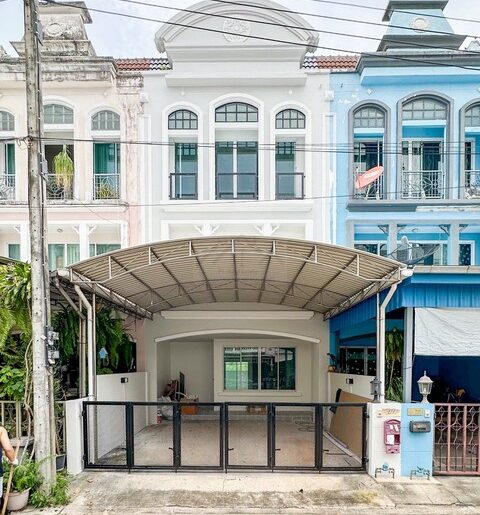 ขายทาวน์โฮม 3 ชั้น 26 ตรว. 4 นอน ม.เดอ สยาม สวนหลวง ร.9 ใกล้สวนหล