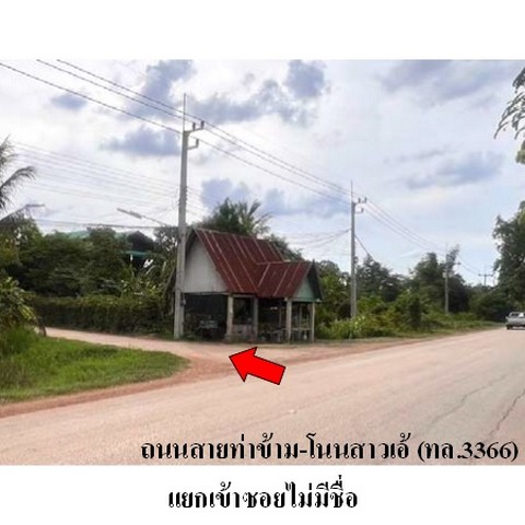 ขายที่ดินว่างเปล่า ต.ท่าข้าม อ.อรัญประเทศ สระแก้ว