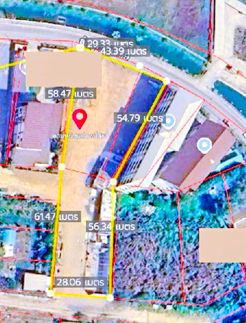 ให้เช่าที่ดิน โชว์รูม ร้านอาหาร ที่จอดรถ 2ไร่ 1งาน BTS คูคต 1.7ก