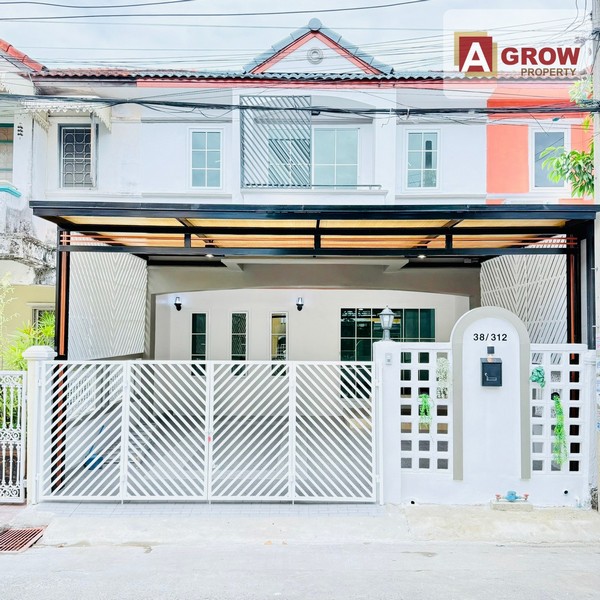 หมู่บ้านเคซี รามอินทรา 5 บ้านสวย รีโนเวทใหม่ เฟอร์ฯครบ ตกแต่งพร้อ