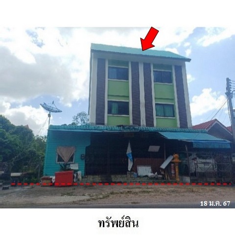 ขายอาคารพาณิชย์ ถ.จูฑามาตย์ กระบี่ใหญ่ อ.เมืองกระบี่ จ.กระบี่