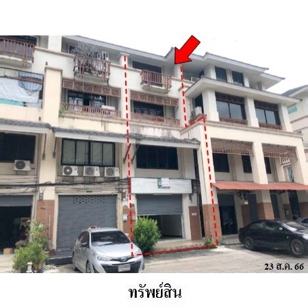 ขายอาคารพาณิชย์ 4 ชั้น บางขุนเทียน โครงการ ธนบุรีคอมเพล็กซ์ พระร