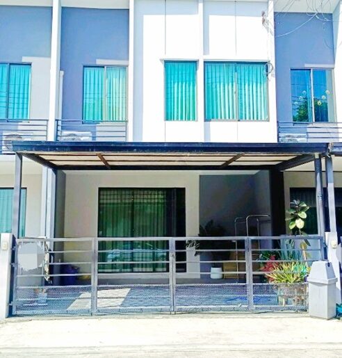 ให้เช่าทาวน์โฮม 2 ชั้น 18 ตร.ว. ดอนเมือง-สรงประภา รพ.ทหารอากาศ สี
