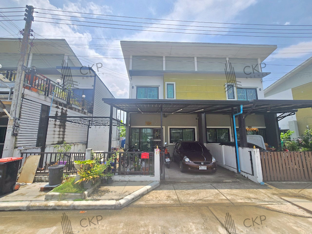 บ้านแฝด มบ.ทรัพย์ธานี 5 ติดถนนรังสิต-นครนายก ใกล้ม.ราชมงคลธัญบุรี