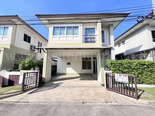 บ้านแฝด พร้อมพัฒน์ พรีวา ถนนปัญญาอินทรา ใกล้ซาฟารีเวิลด์