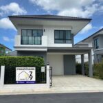 Vายและให้เช่าบ้านเดี่ยว2ชั้น โครงการติดถนนบูรพาพัฒน์ บ้านฉาง ระยอ