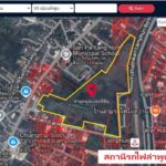 ขายที่ดิน 58-3-8ไร่ 324ล. ทำเลธุรกิจ ตรงข้ามสถานีรถไฟ เมืองลำพูน