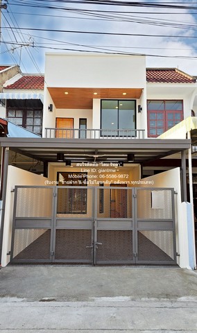 ขายทาวน์โฮม 2 ชั้น รีโนเวทแล้ว ติดถนนวิภาวดีรังสิต (สนามบินดอนเมื