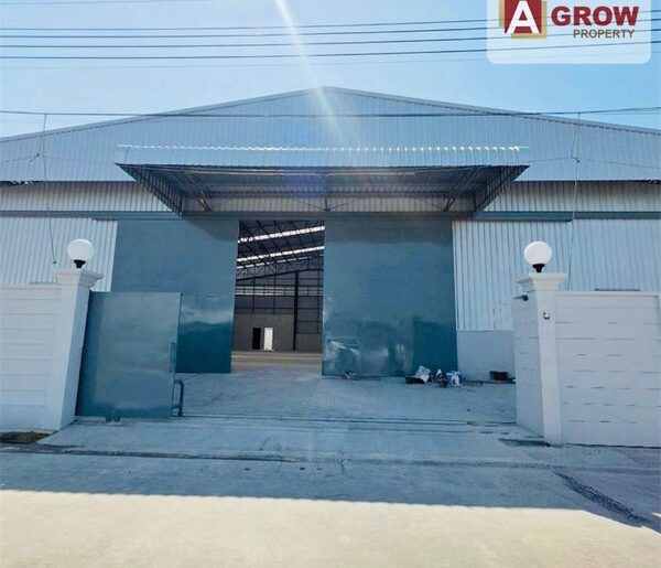 โกดังสร้างใหม่พร้อมใช้ ขนาด 500 ตร.ม. บางปู จ.สมุทรปราการ