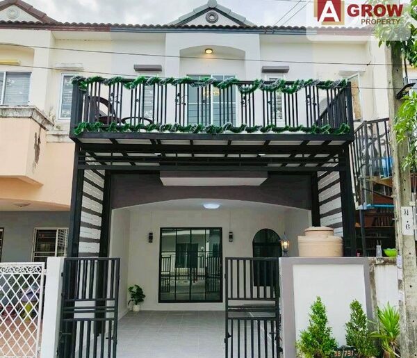 หมู่บ้านเคซีคลัสเตอร์ ถนนหทัยราษฎร์ บ้านสวย เฟอร์ฯครบ ตกแต่งพร้อม