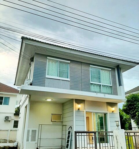 ถ.ร่มเกล้า2-บ้านสุดหรู 2 ชั้น จัดเต็มเฟอร์ฯ รร.ร่วมฤดีวิเทศศึกษา