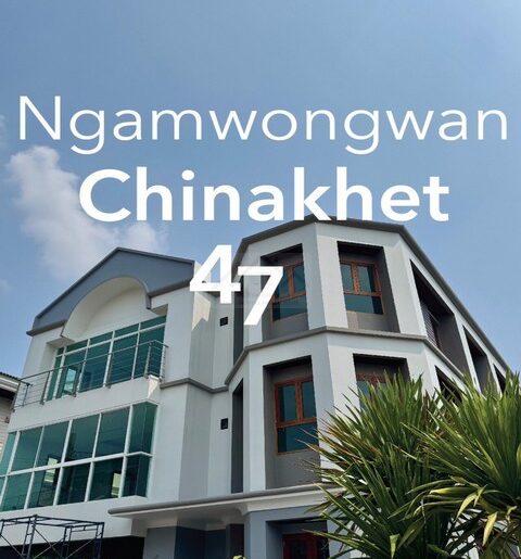 ให้เช่าบ้านเดี่ยว 3 ชั้น แปลงมุม 100 ตร.วา 6 ห้องนอน ซอยงามวงศ์วา