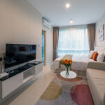 ให้เช่า คอนโด THE SKY SUKHUMVIT ใกล้ BTS อุดมสุข ห้องมุม ชั้น 1