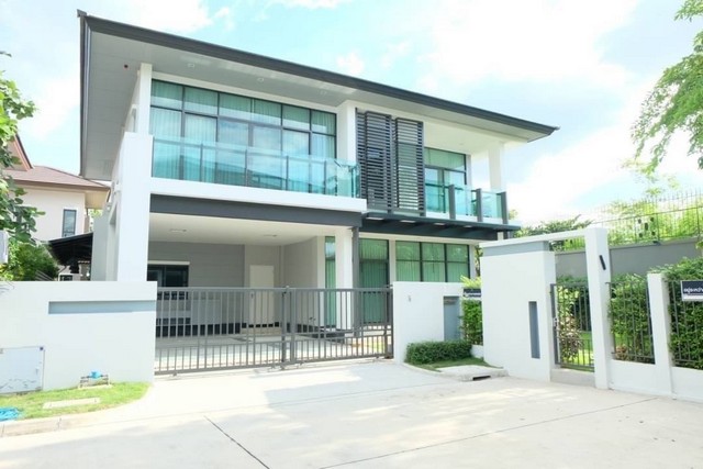 #ให้เช่าบ้านเดี่ยว หลังมุมพร้อมสวนสวย เศรษฐสิริ อ่อนนุช-ศรีนคริน