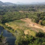 ขายที่ดินติดแม่น้ำเพชรบุรี อำเภอแก่งกระจาน เพชรบุรี 4-3-32 ไร่