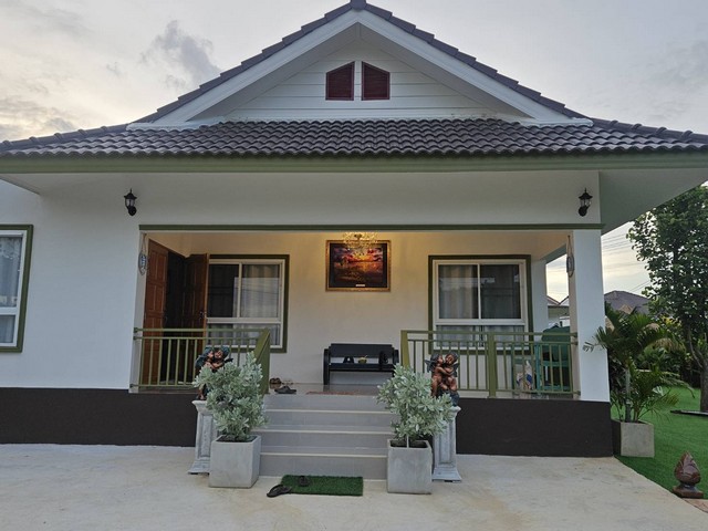 ปล่อยเช่าบ้านเดี่ยวชั้นเดียว หมู่บ้านสามัคคี 47 สัตหีบ ชลบุรี