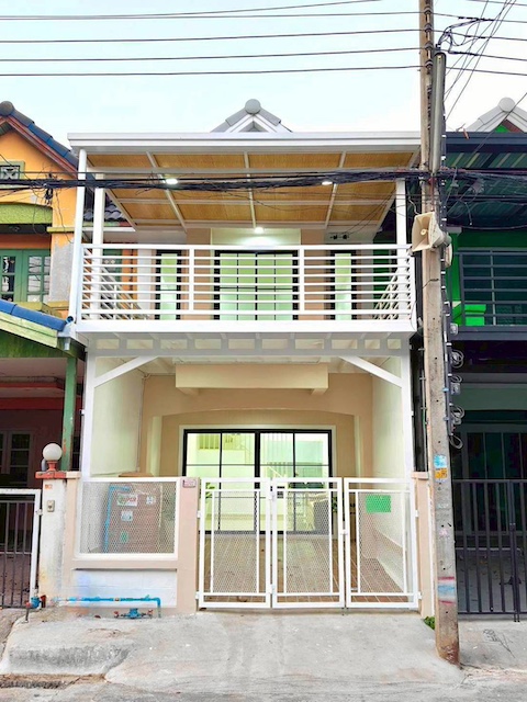 BS1020 ขายทาวน์เฮาส์ 2 ชั้น หมู่บ้านลุมพินี บางบัวทอง