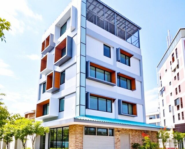 ประชาราษฎร์บำเพ็ญ ทำเลรัชดา ห้วยขวาง 765ตร.ม. อาคาร 5ชั้น 7-Eleve