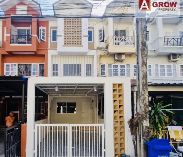 หมู่บ้านลัลลี่วิลล์ 2 แพรกษา บ้านรีโนเวทใหม่ทั้งหลัง พร้อมเข้าอยู