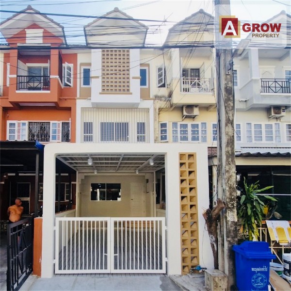 หมู่บ้านลัลลี่วิลล์ 2 แพรกษา บ้านรีโนเวทใหม่ทั้งหลัง พร้อมเข้าอยู
