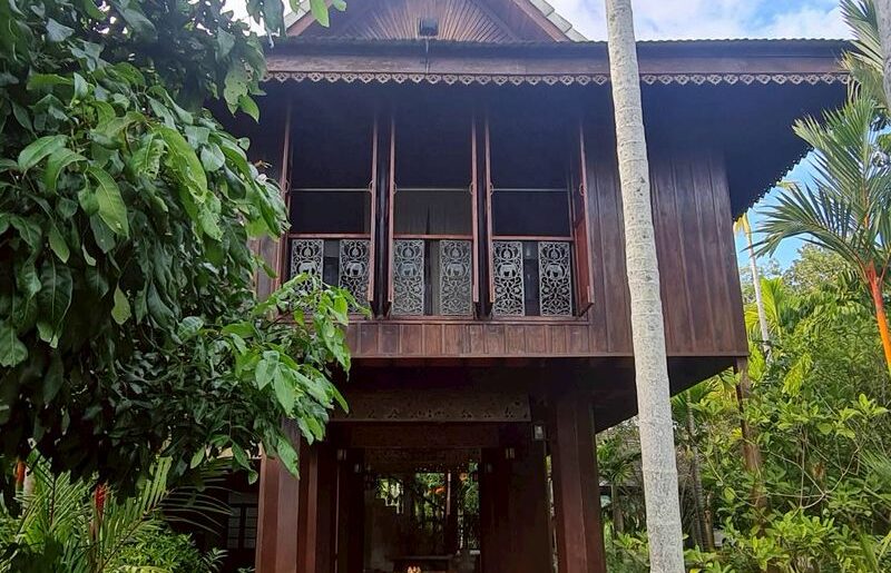 ขายที่ดินริมปิง 8 ไร่แถมบ้านล้านนา เหมาะทำ wellness ในราคาดีที่สุ