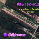 ขายที่ดินนิคมพัฒนาระยอง ขายที่ดินระยองเนื้อที่ 11-0-40.2 ไร่