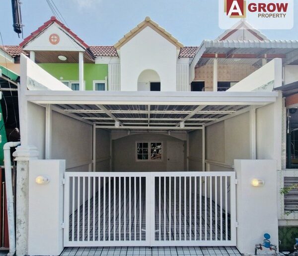 หมู่บ้านทรัพย์มงคล 2 แพรกษา บ้านรีโนเวทใหม่ทั้งหลัง พร้อมเข้าอยู่