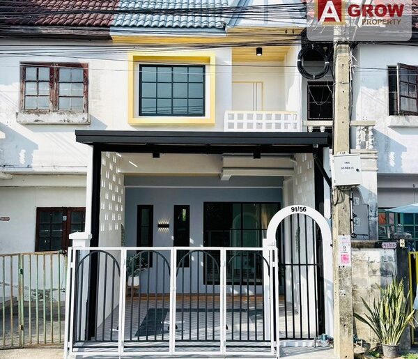 หมู่บ้านสินทอง ร่มเกล้า 28 ตกแต่งครบ พร้อมอยู่