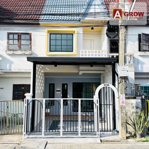 หมู่บ้านสินทอง ร่มเกล้า 28 ตกแต่งครบ พร้อมอยู่