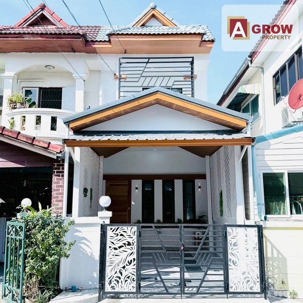 หมู่บ้านมารวย ซอยร่มเกล้า 44 บ้านสวย ตกแต่งครบ พร้อมอยู่