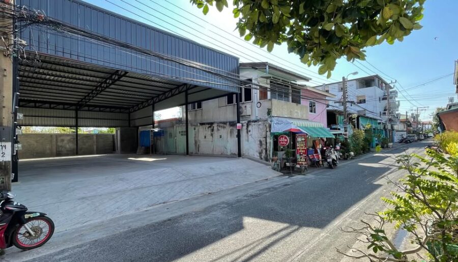 CH1147 เช่าพื้นที่ ทำร้านค่า โกดัง ธุรกิจ SME ย่านบางบ่อ สมุทรปรา