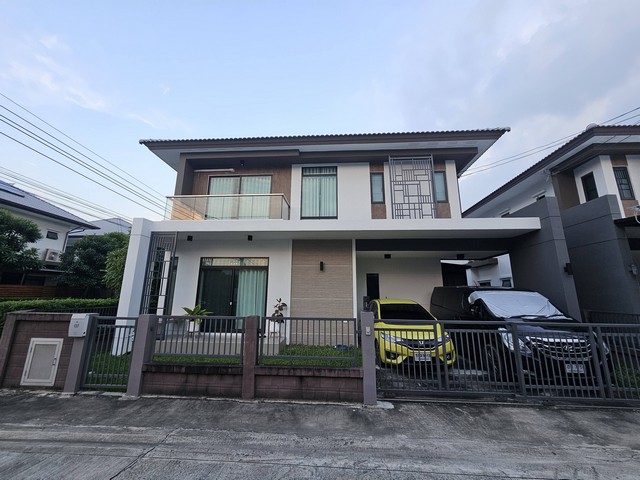 ให้เช่าบ้านเดี่ยวหลังมุม H.Cape Serene บางนา-สุขาภิบาล 2 Pet Fri
