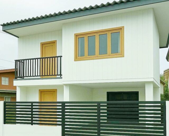 ใหม่ที่ีสุดทั้งหลัง 52 ตร.วา. BTSสายหยุด ให้เช่าบ้านเดี่ยว 2 ชั้น