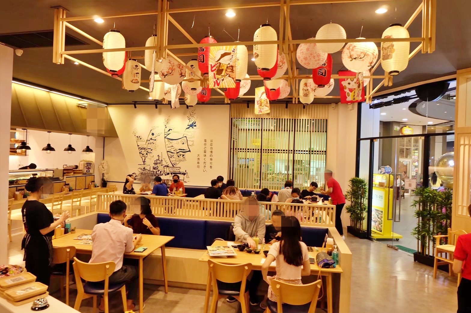 เซ้งร้านอาหารญี่ปุ่น หน้าหมู่บ้านสัมมากร ถนนรามคำแหง Sammakorn Pl