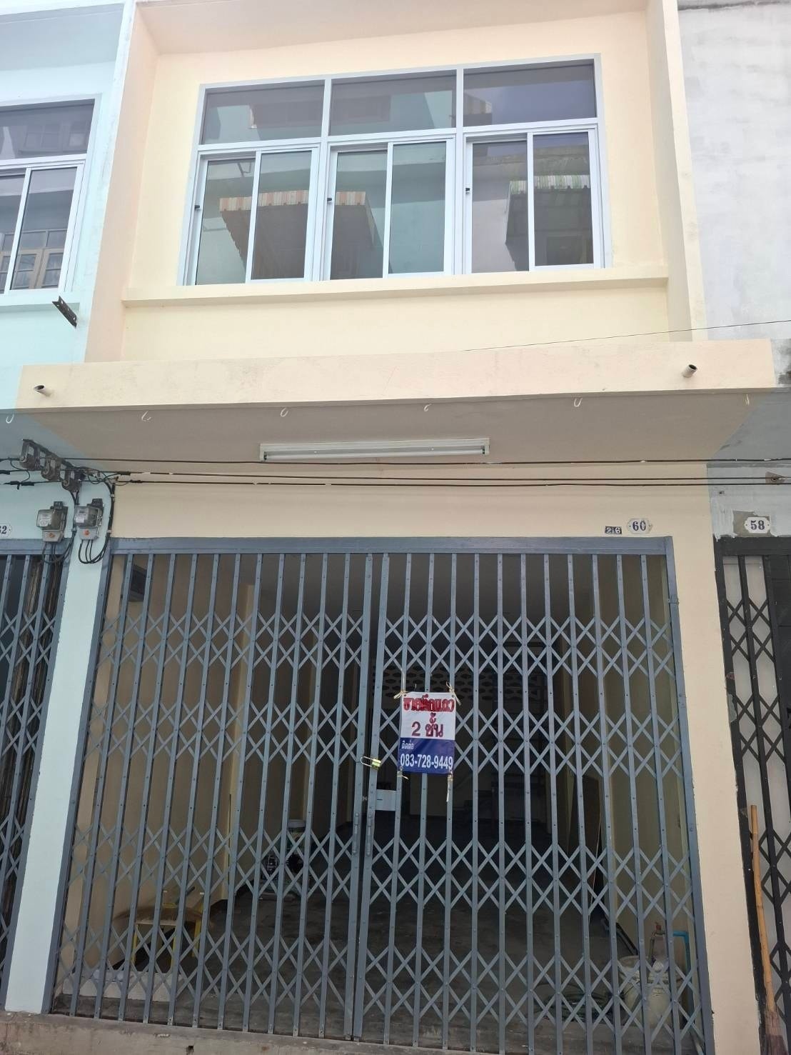 ขายห้องแถว 2 ชั้น ถนนตากสินซอย 22 ใกล้สถานีรถไฟฟ้าสำเหร่