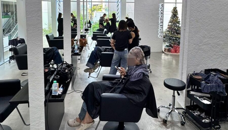 เซ้งร้านทำผม ขนาดใหญ่ ติด BTS พระโขนง ใกล้เกทเวย์ เอกมัย และทองหล