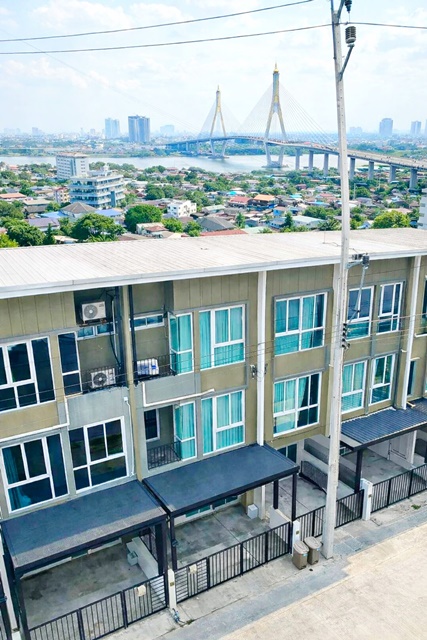 ให้เช่า ฟังก์ชัน 3นอน สะพานปทุม2 ศรีสมาน-ติวานนท์ ทาวน์โฮม 3 ชั้