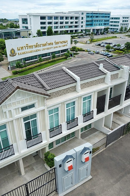 ทาวน์โฮม 2 ชั้นให้เช่า 3 นอน ม.รามคำแหง วิทยาเขตบางนา อินดี้2