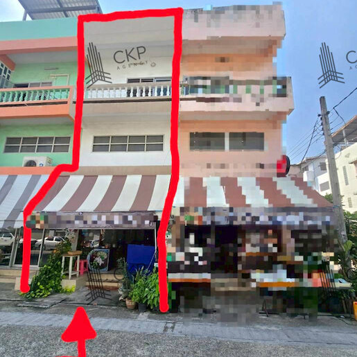 ขาย อาคารพาณิชย์ หมู่บ้านฉัตรนคร ทำเลประเวศ มีผู้เช่าอยู่