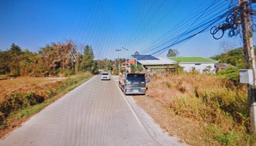 ขายที่ดินเปล่า 100 ตรว. ติดโรงเรียนบ้านป่าเสร้า อ.ดอยสะเก็ด